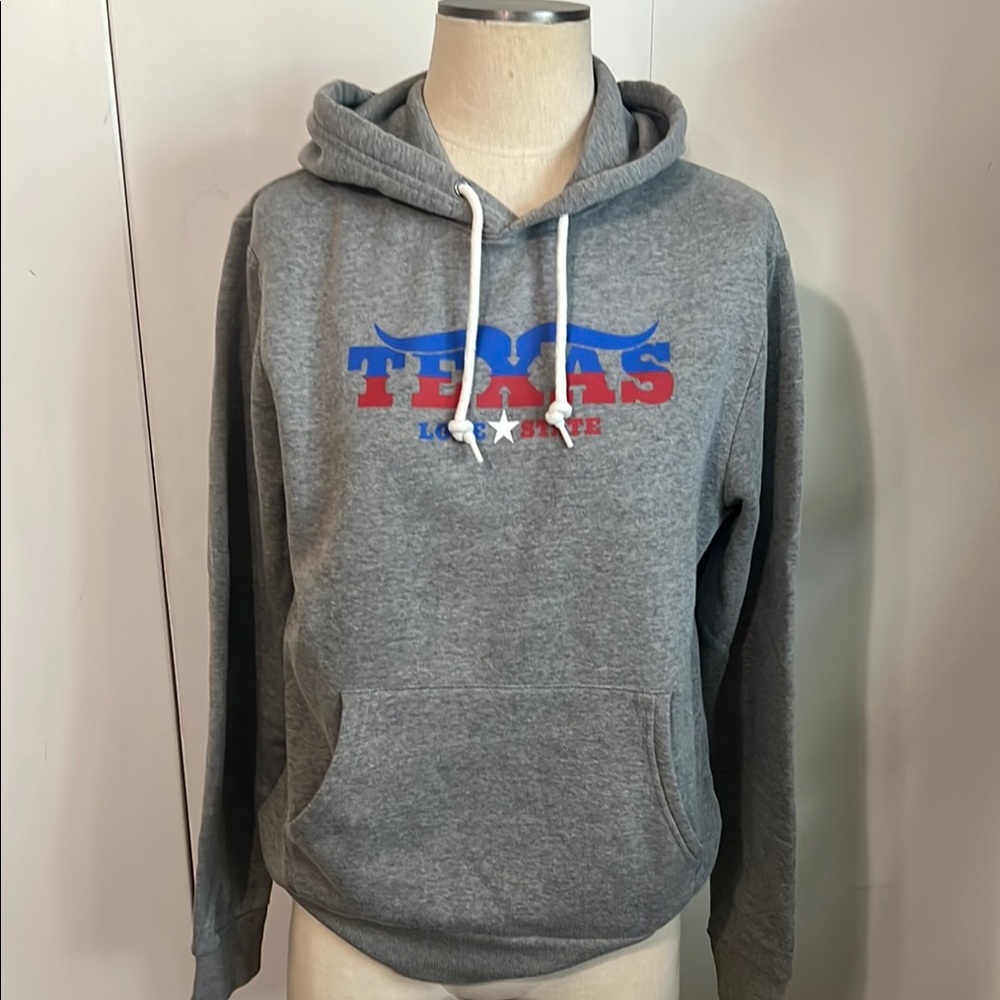Old Navy Gray Texas Graphic Hoodie